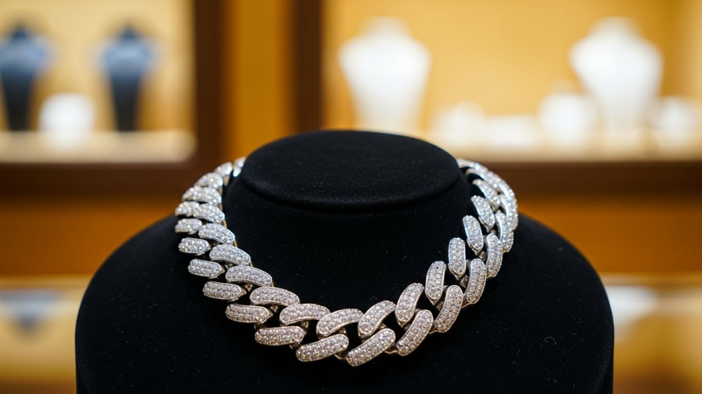 Prong (Iced-Out) Cuban Chain