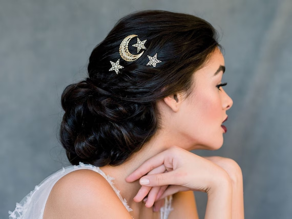 Customized Meteorite Jewelry - hairpins